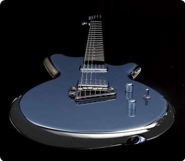 Liquid Metal Guitars M1 Curvaceous Chromed Excellence