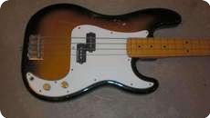 Fender MIJ Precision 1989 Two Tone Sunburst