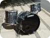 Ludwig Vintage Drum Set-Black Diamond Pear