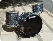 Ludwig Vintage Drum Set Black Diamond Pear