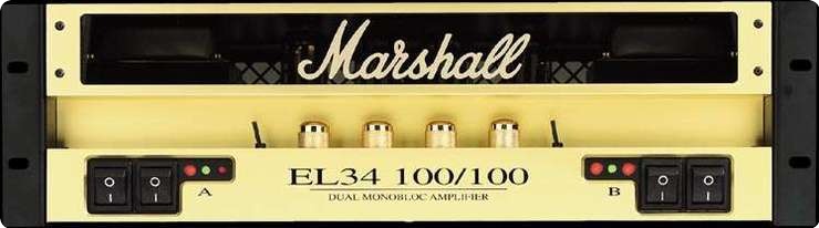 Marshall 9200 Power Tube New Old Stok 1995 Gold
