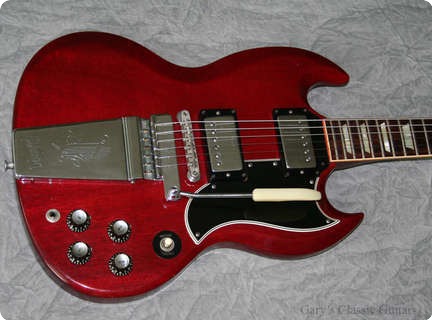 Gibson Sg Standard (#gie0736e) 1965 Cherry Red