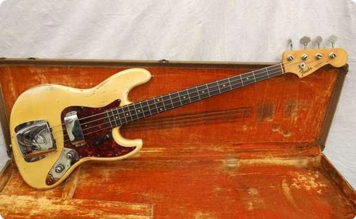 Fender Jazz   Stack Knob 1961 Blonde