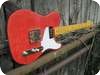 Danny Hines Guitars Smithton T 2013-Trans Red Nitro