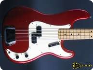 Fender Precision 1972 Candy Apple CAR