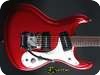 Mosrite E-Guitar 1968-Red Metallic