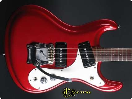 Mosrite E Guitar 1968 Red Metallic