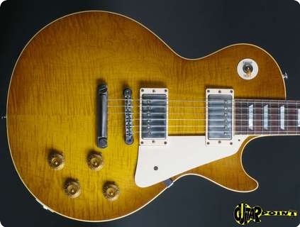 Gibson 1959 Les Paul Ri ( Cs Select) 1/25 2012 Antique Green Lemonburst