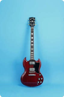 Gibson Sg Standard Re Issue 1989 Red