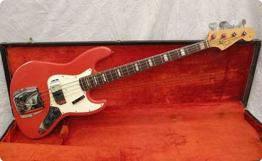 Fender Jazz  1966 Fiesta Red 