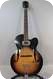 Gretsch Clipper Very Cool Thinline Hollowbody Sunburst Case 1960 Sunburst