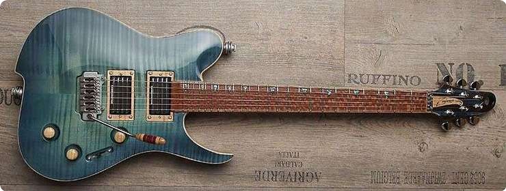 Zerberus Guitars Blue Flame Triton