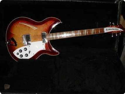 Rickenbacker 381v69 1987 Fireglo