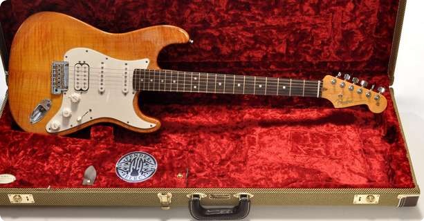 Fender Select Select Hss Stratocaster 2011 Antique Burst