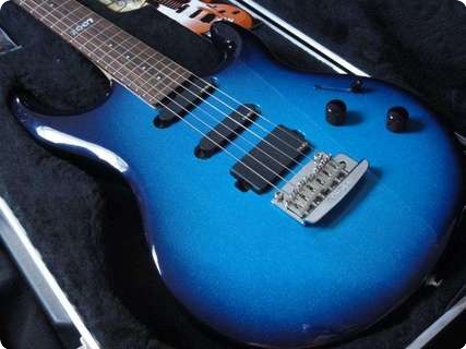 Music Man Luke 2 Ltd 2007 Steve Lukather 2007 Blue Sparkle