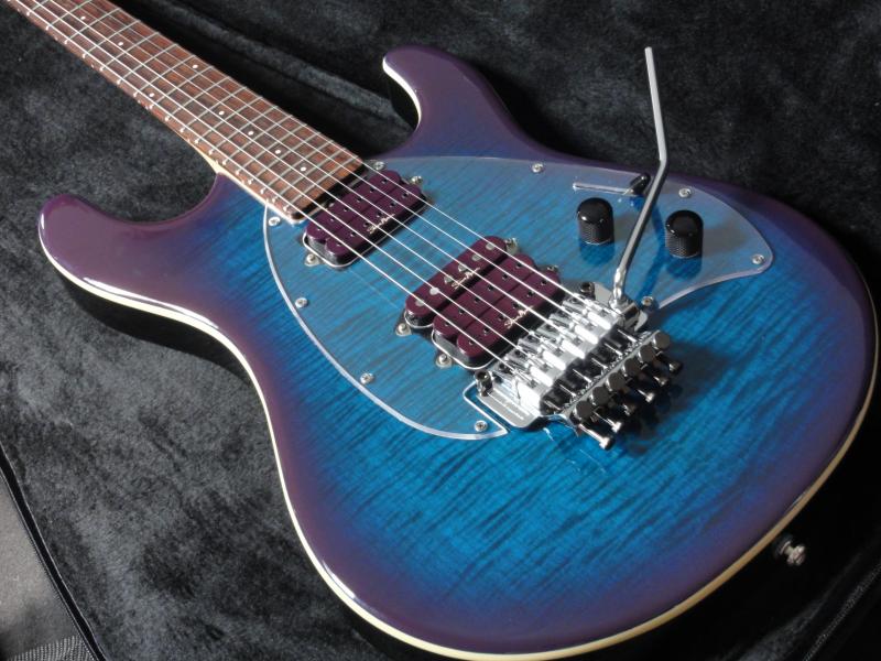 Music Man Steve Morse Y2D Floyd Rose 2010 Deep Purple Burst