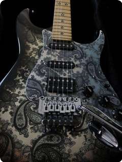 Fender Stratocaster Richie Sambora  1996 Black Paisley