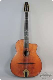Eimers Mini Mac Antique, Gypsy 3/4 Mini Selmer Style Guitar 2009 Natural
