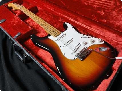 Fender Stratocaster Usa Jimi Hendrix Tribute Voodoo Strat 1997 Sunburst