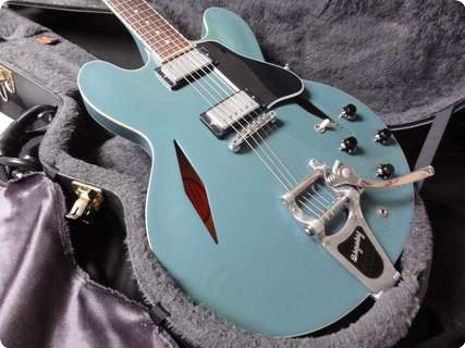 Gibson Es 335 Diamond Dot Grohl Vibe Pelham Blue
