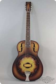 National Reso Phonic Triolian Sunburst Resonator Single Cone 2013