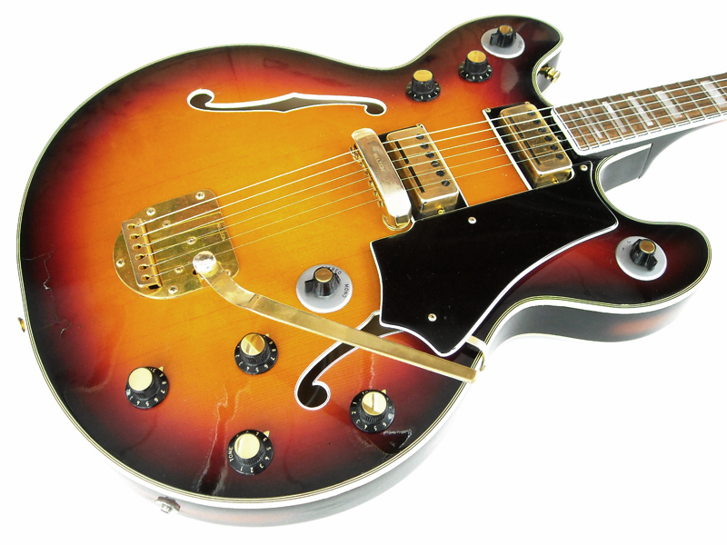 Welson Golden Arrow 1969 Sunburst Guitar For Sale WutzdogGuitars