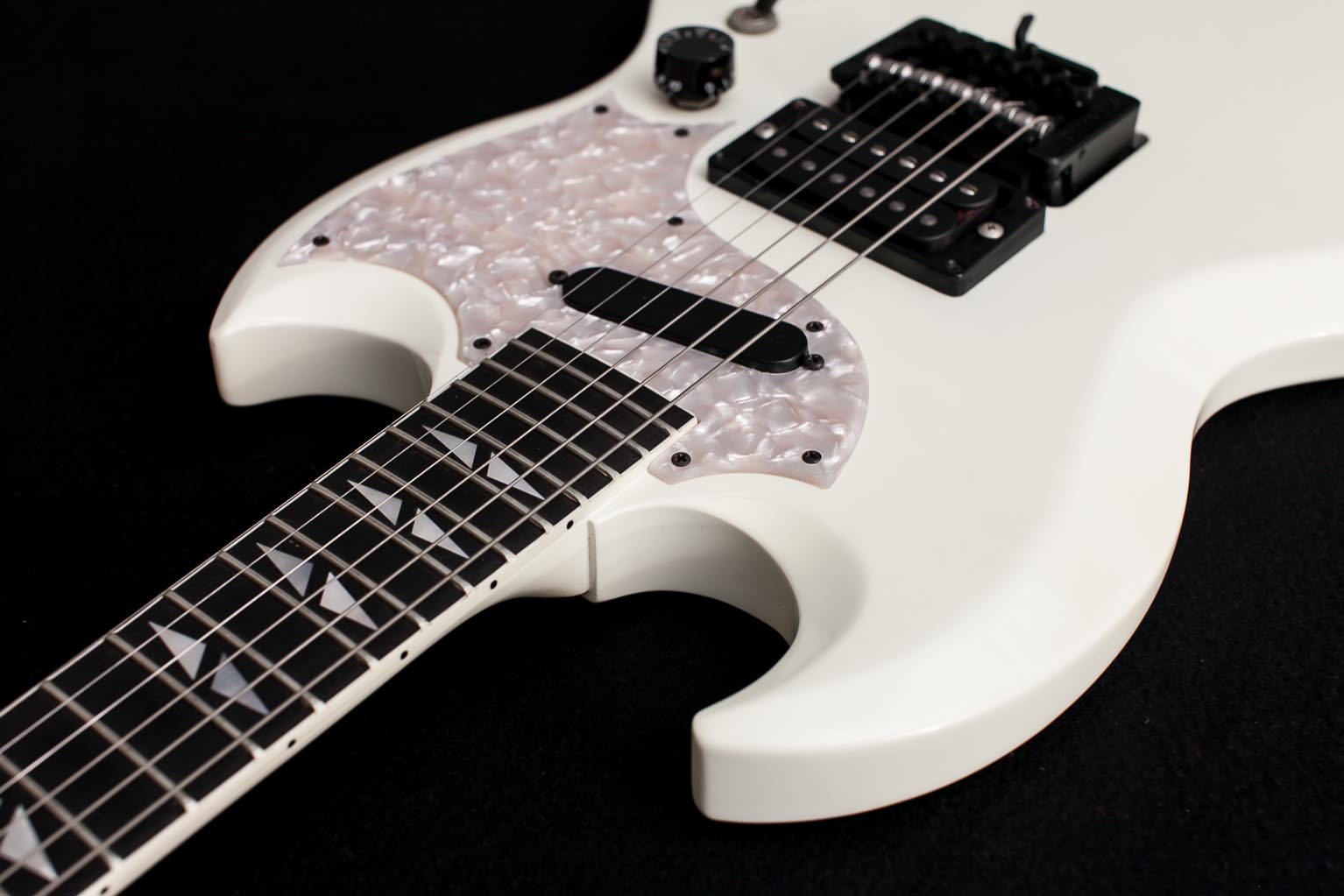 Gibson SG 90 Double 1988 Alpine White Guitar For Sale Bigfoot-Guitars