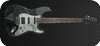 Leather Guitars Tramp 9J195-Black Grey Silver