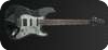 Leather Guitars-Tramp 9J195-Black Grey Silver