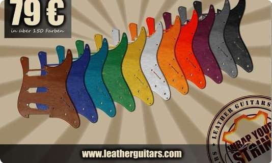 Leather Guitars Special Pickguards