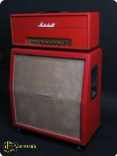 Marshall 50 Watt Bass / 1935 4x12 1971 Red Levant