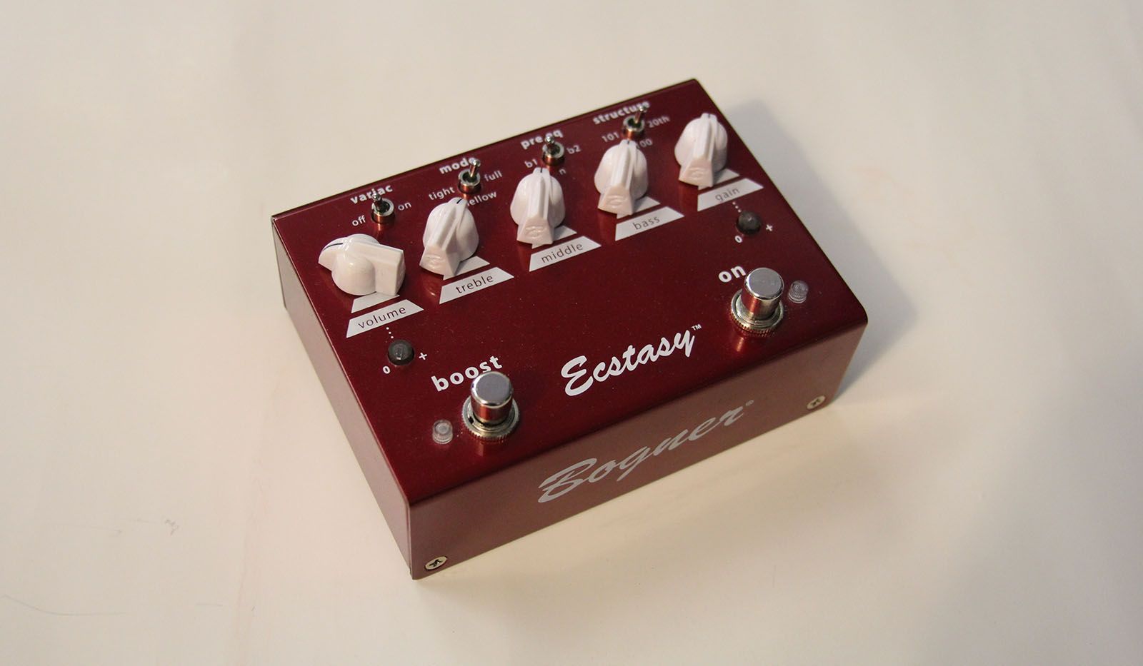 Bogner Ecstasy Red 2010's Effect For Sale Pluton Music