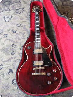 Gibson Les Paul Custom  1975 Translucent Wine Red
