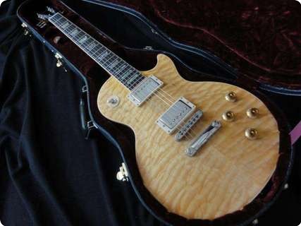 Gibson Les Paul Elegant 5a Quilt 2001 Natural