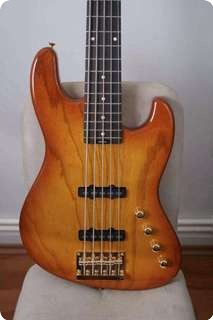 Levinson Blade Guitars B25 2013 Honeyburst Bass For Sale Pluton Music