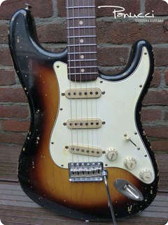 Panucci Custom Guitars S Type 2013 Vintage Nitro / Two Tone Sunburst