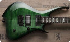 Zerberus Guitars Chimaira 33 2013 Emerald Green Burst