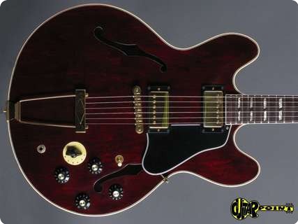 Gibson Es 345 Tdsv  1981 Winered