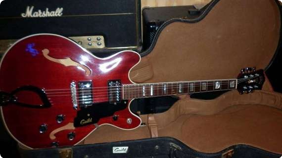 Guild Starfire Iv 1974 Cherry