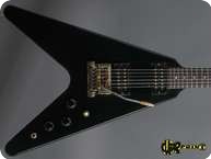 Gibson Flying V Custom Shop Edition 1984 Ebony Black