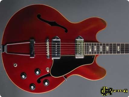 Gibson Es 330 Tdc 1967 Burgundy Metallic