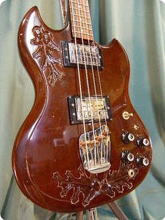 Guild® Js Bass 2 1974 Walnut