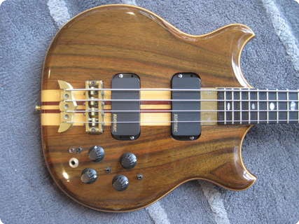 Alembic Stanley Clarke Signature Deluxe  1988 Walnut