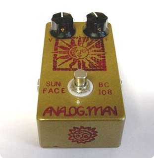 Analog Man Sunface Fuzz Bc 108 Silicon