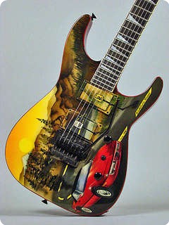 Jackson Soloist 1990 Mountain Graphics