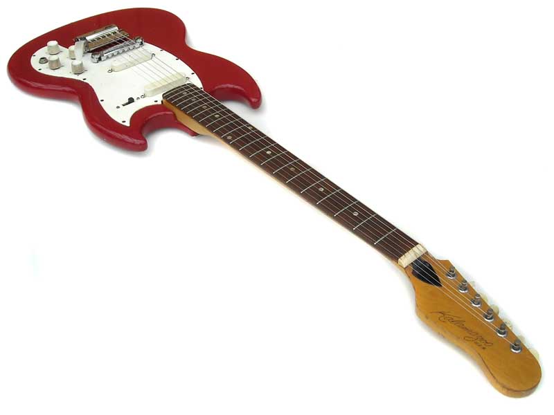 Kalamazoo KG 2A 1966 Red Guitar For Sale WutzdogGuitars
