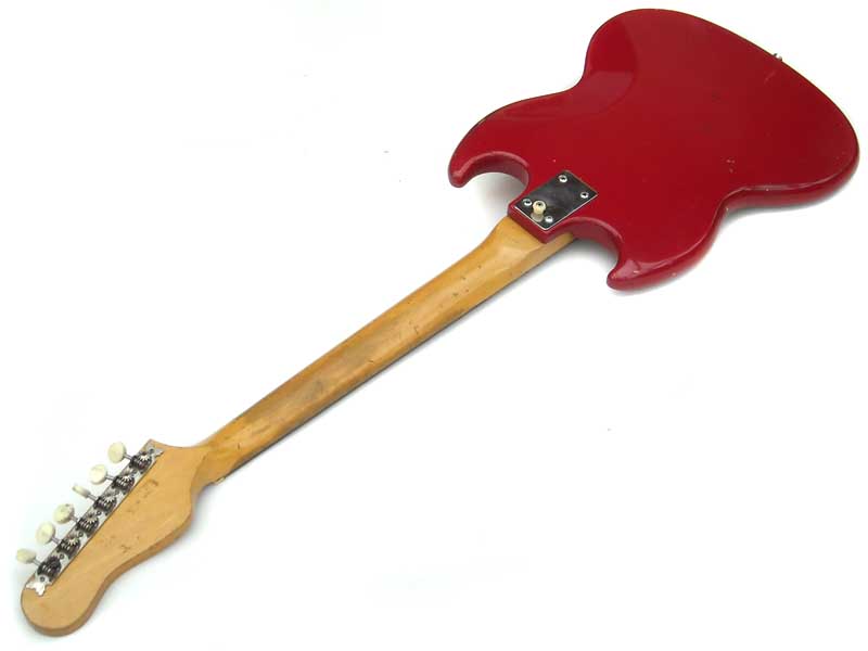 Kalamazoo KG 2A 1966 Red Guitar For Sale WutzdogGuitars
