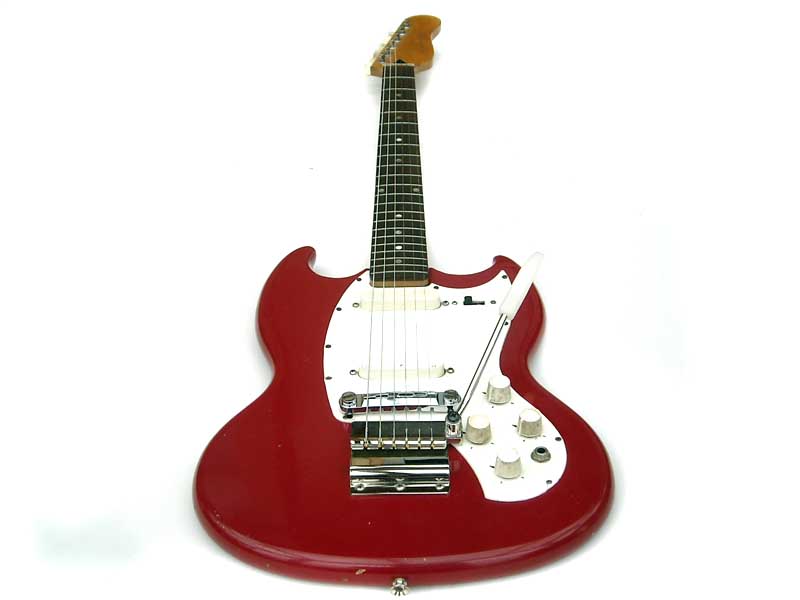 Kalamazoo KG 2A 1966 Red Guitar For Sale WutzdogGuitars