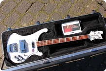 Rickenbacker 4003 2013 SNOGLO White