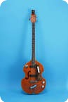 Eko Fiddle Hollowbody Bass 1965 Sunburst